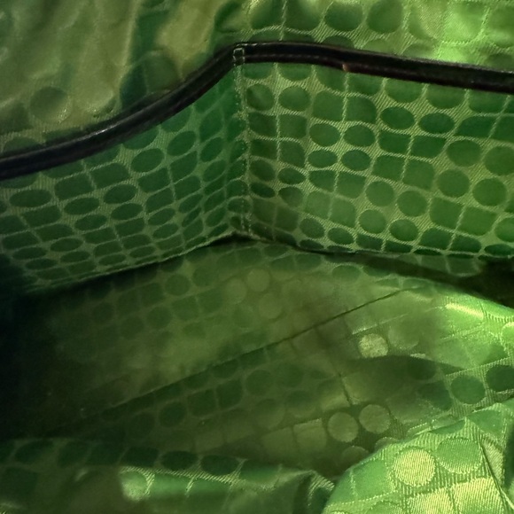 Kate Spade Stevie Nylon and Patent Leather satchel.  Black. Light weight. - Picture 7 of 11